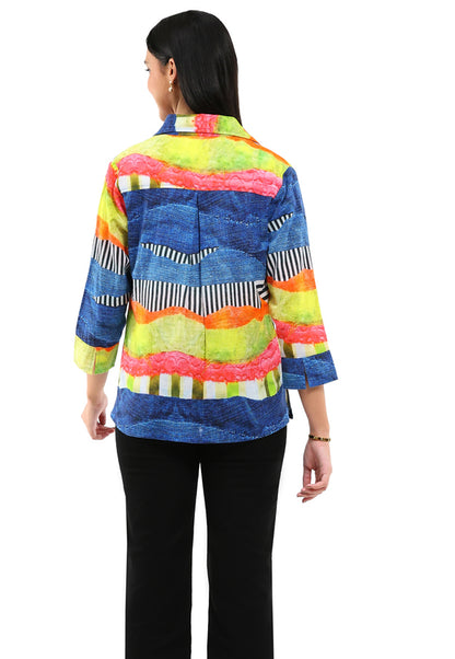 Parsley & Sage Multi Printed Claudia Shirt 26T41GP
