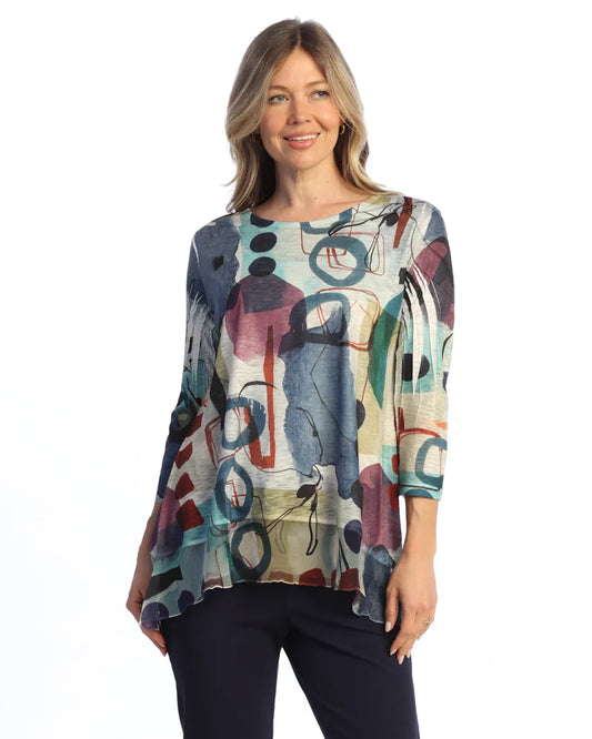 Jess & Jane Sienna Pullover Shirt 63-2243X