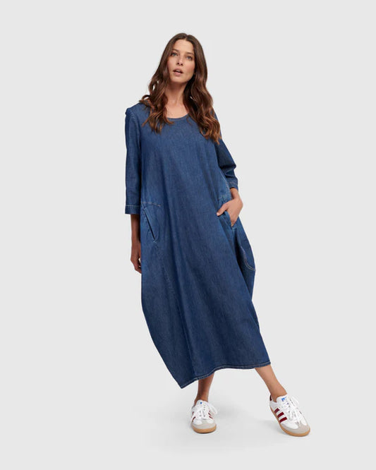 Alembika Denim Oversized Dress SD822D