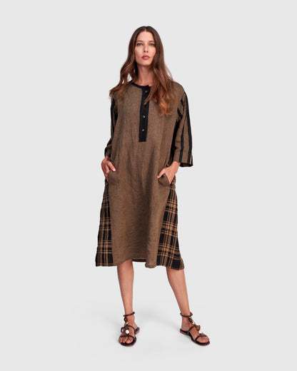 Alembika Terra Half Button Dress SD903T