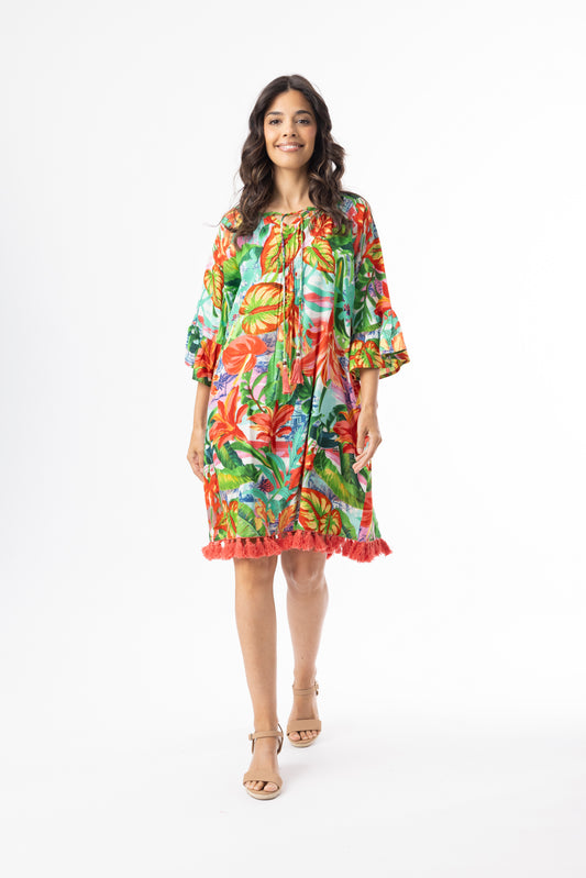 Orientique Equador Tassel Dress 40216