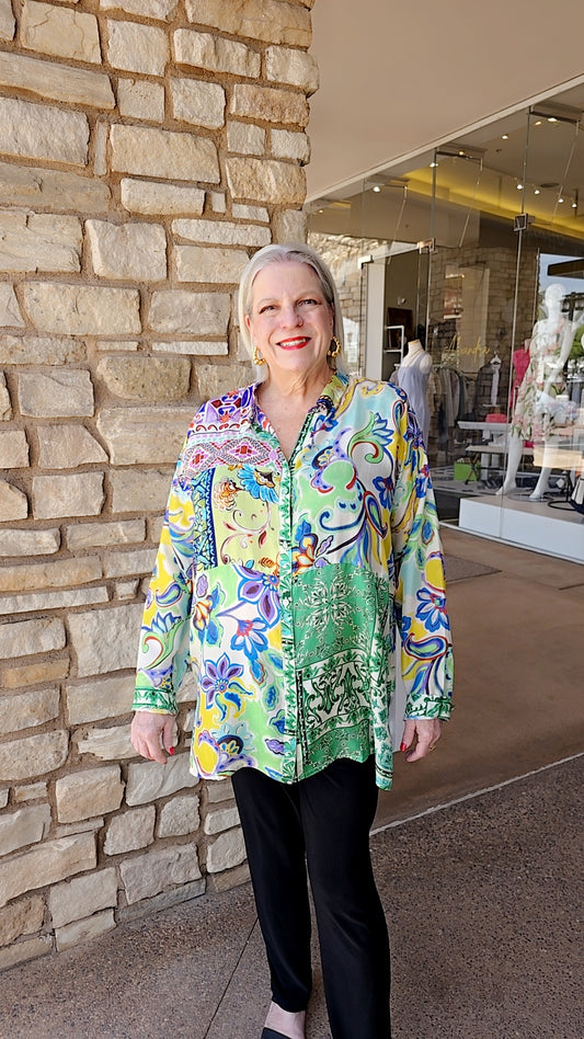 Johnny Was Armeria Mix Audrey Tunic C29326-3