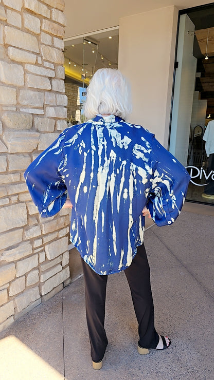 M Square Diffise Blue Hana Top CN1537