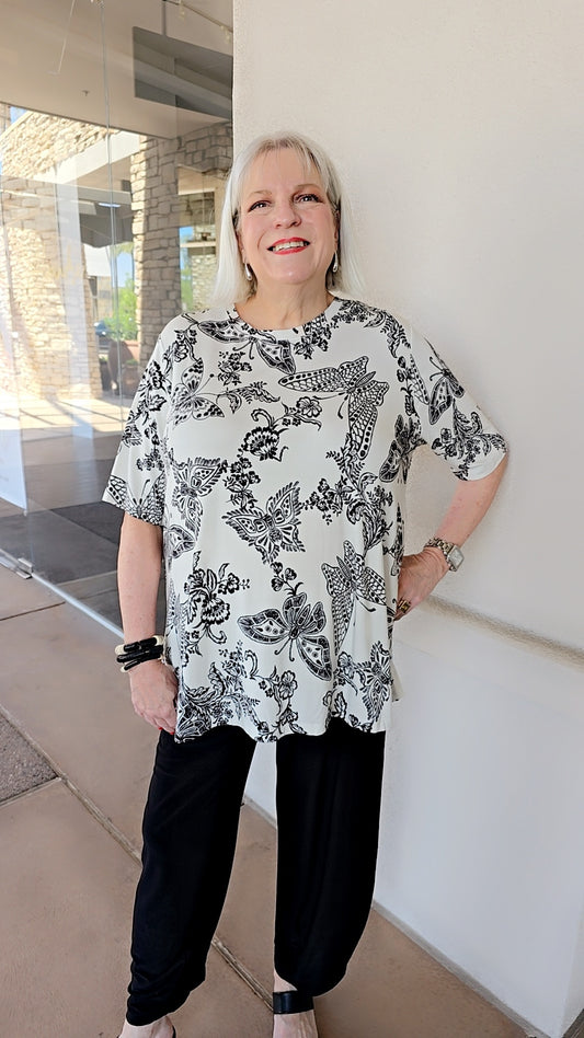 Johnny Was Sydnee The Janie Fav Fitted T-Shirt T15225-4X
