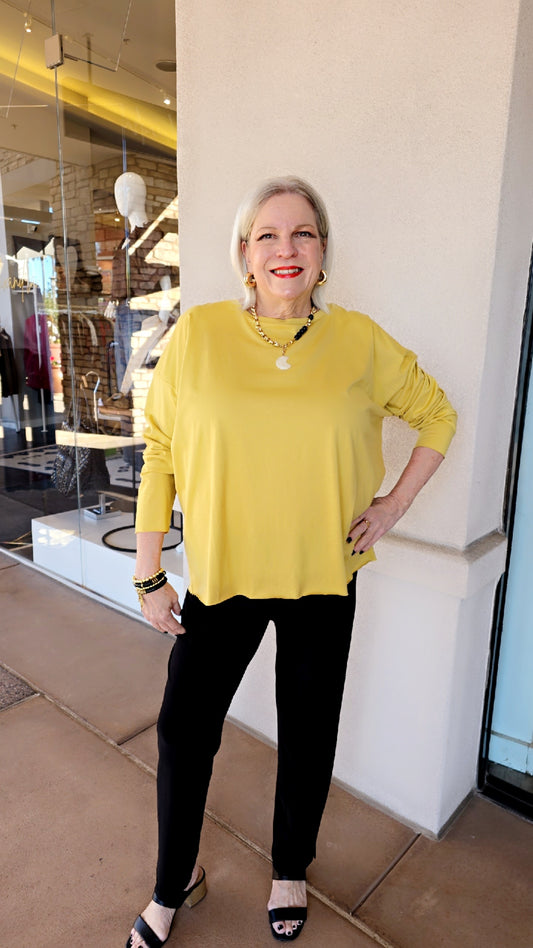 Planet Chartreuse Boxy Tee 9791J