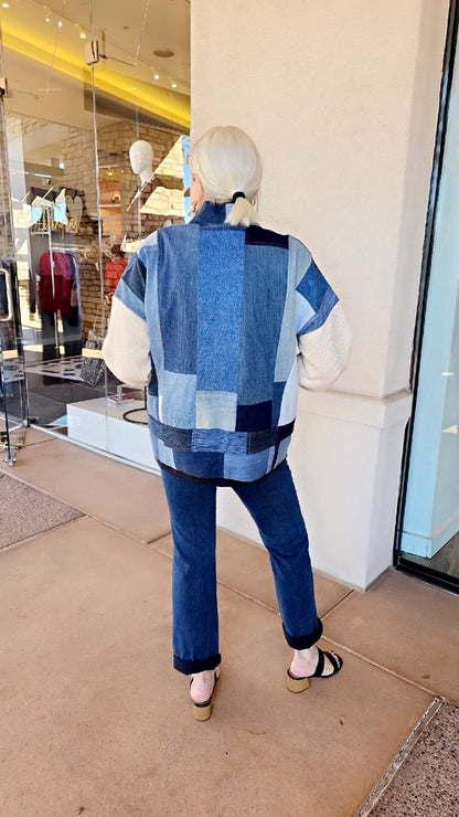 Shannon Passero Cream/Denim Joy Jacket 5649