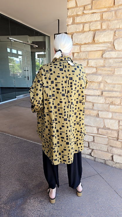 Adverb Plus Size Sweetpea Cotton Possibly Shirt 7042