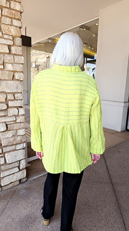Cut Loose Euphorbia Crop Easy Shirt 4616986