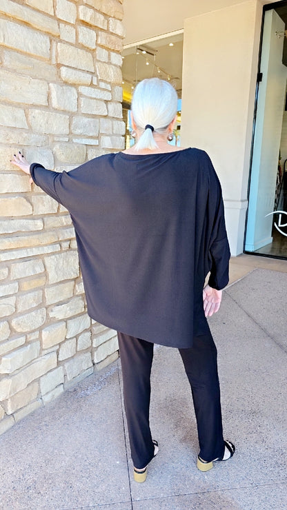 Igor Black Sola Pullover Top W25-36