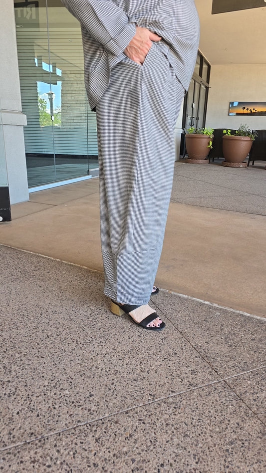 Cut Loose Laun Check Lantern Pant 8562388