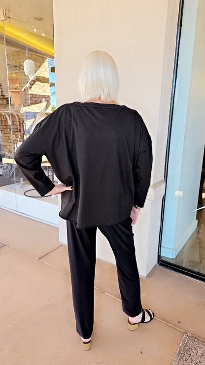 Planet Black Bleach Boxy Tee 9791JBD