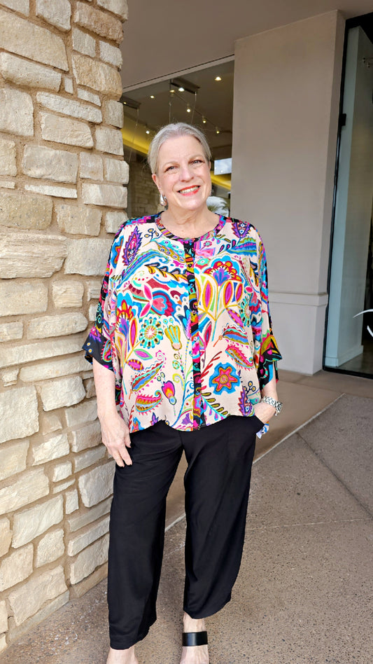 Johnny Was Silvana Flow Shrug C19925-E