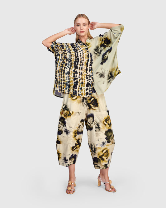 Alembika Mix Button Front Shirt ST816M