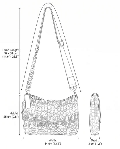 Daniella Lehavi Denim Tokyo Crossbody 300520