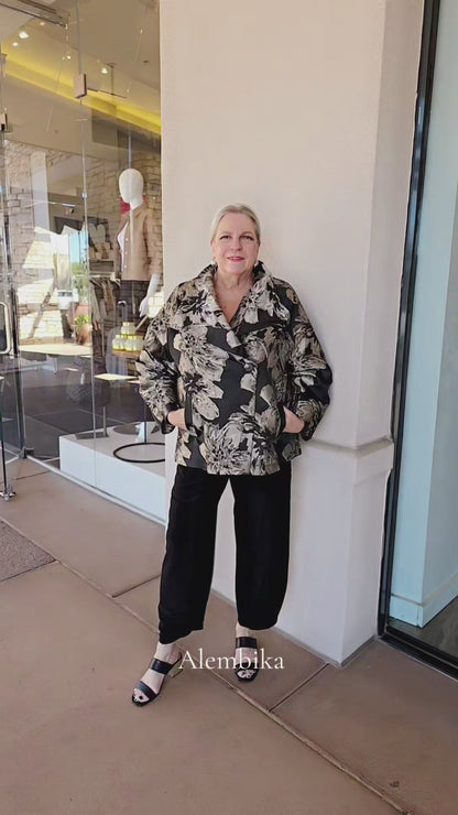 Alembika Glow One Button Closure Jacket AJ930G