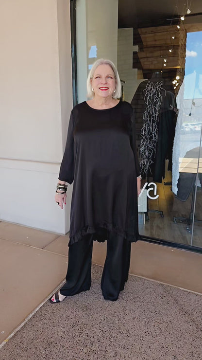 Bryn Walker Black Zaida Tunic/Dress 28110