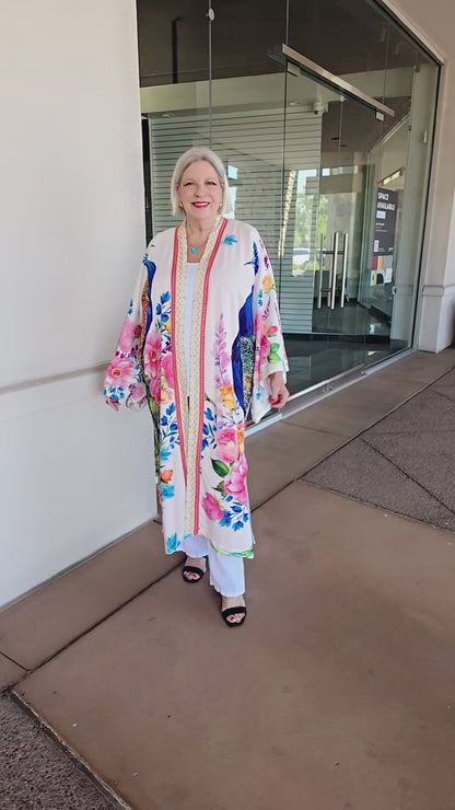 Aratta Peacock Multi Color Caftan ED26D624