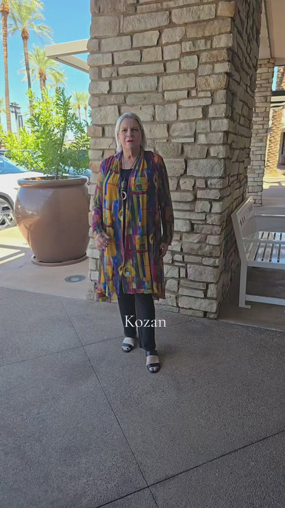 Kozan Plus Size Wynwood Molly Sheer Cardigan SH210805