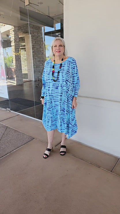 Cotton Lani Plus Size Tdepool Cotton Balloon Dress OA956