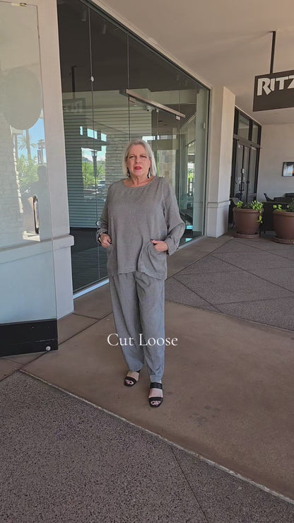 Cut Loose Laun Check 2 Pocket Top 8566655