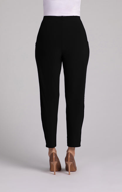 Sympli Black Flounce Pencil Pant 27297