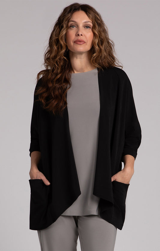 Sympli Black Matrix Cardigan FB25164-2