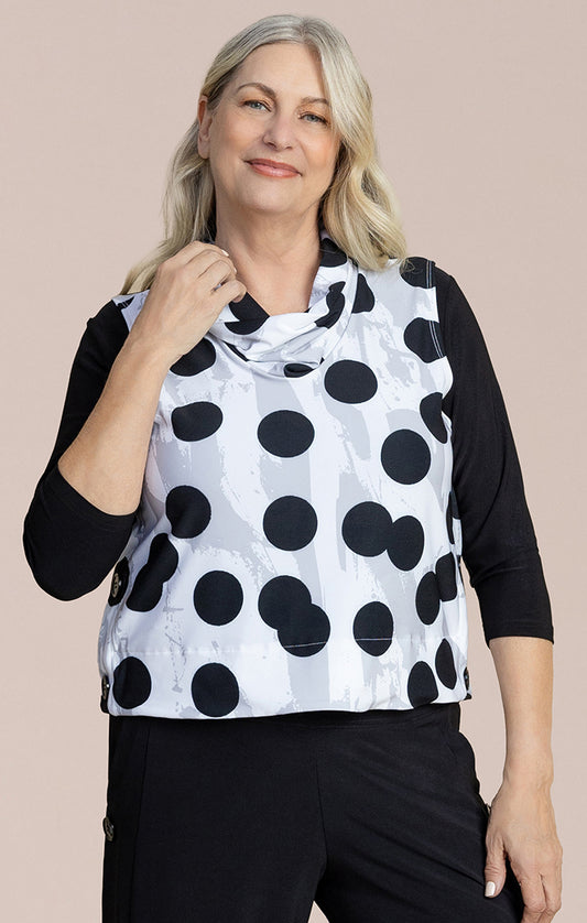 Sympli Spot On Top It Up Smock 21249P