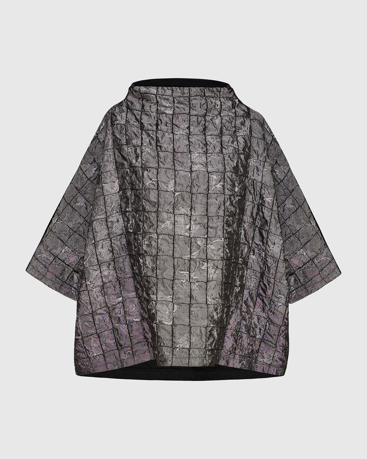 Alembika Silver Quilt Pullover Top AT815S