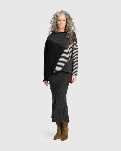 Urban Shadow Poly-Jersey Pull On Skirt UK231S