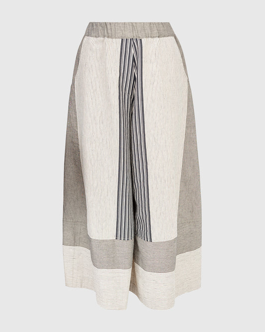 Urban Striped Stone Bar Pull On Pant UP145S