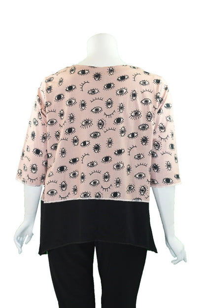 Cupcake Eyes Pullover Style Top COL5-5001
