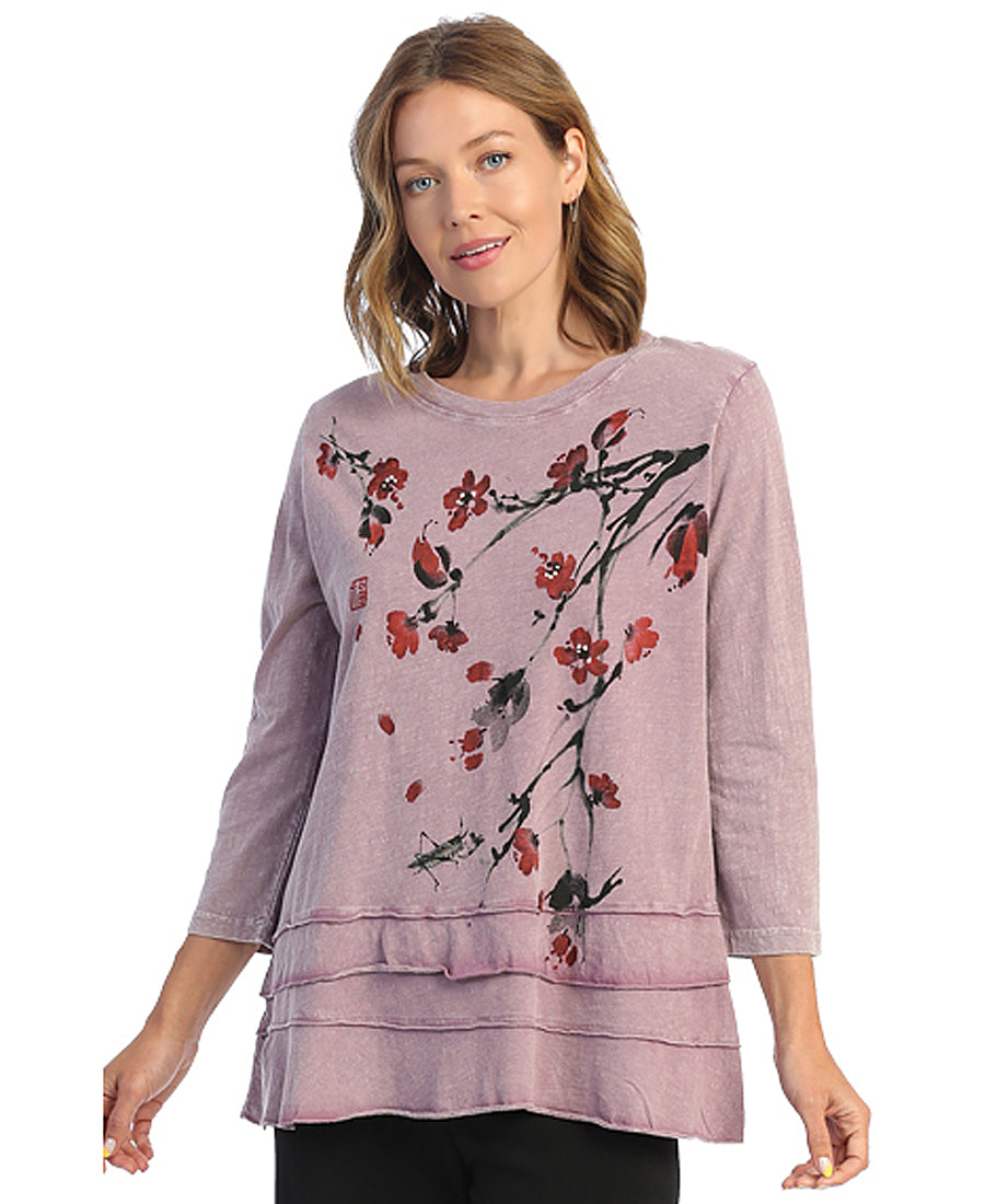 Jess & Jane Plus Size Iris Luna Cotton Tunic M66-1630X